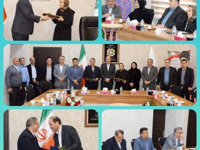 تجلیل از دو نفر همکار بازنشسته اداره کل امور مالیاتی آذربایجان شرقی