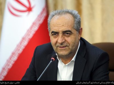 ادای احترام استاندار آذربایجان شرقی به مقام شادروان مهندس سیدرضا مقیمی اصل در آغاز سفر یک‌روزه به شهرک صنعتی شهید سلیمی