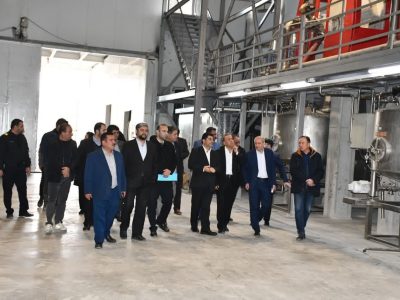 بازدید معاون برنامه ریزی و اقتصادی وزارت جهاد کشاورزی از واحدهای صنایع تبدیلی آذربایجان شرقی