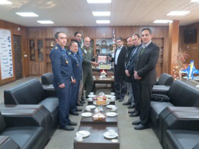 برگزاری جلسه تعامل و توسعه همکاری میان پارک علم و فناوری آذربایجان شرقی و پایگاه دوم شکاری شهید فکوری تبریز