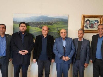 دیدار هیئت مدیره انجمن فولاد آذربایجان با مدیرکل حفاظت محیط زیست آذربایجان شرقی