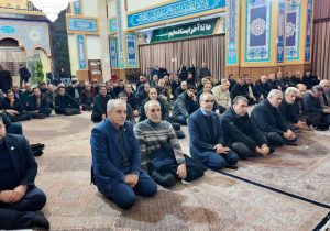 برپایی سفره احسان شهدا توسط پایگاه مقاومت شهید داروییان مخابرات منطقه آذربایجان شرقی