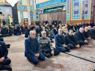 برپایی سفره احسان شهدا توسط پایگاه مقاومت شهید داروییان مخابرات منطقه آذربایجان شرقی