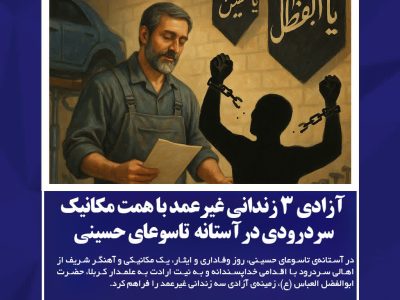 آزادی ۳ زندانی غیرعمد با همت مکانیک سردرودی