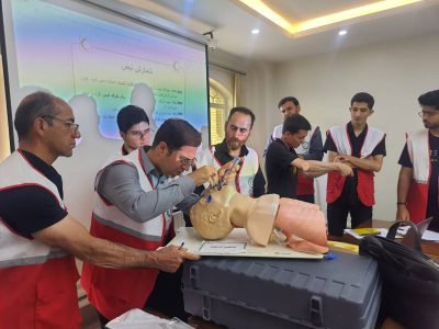 آموزش ۲۵ هزار عزادار آذربایجان شرقی در دهه اول محرم توسط هلال احمر