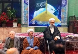 مراسم شب شهادت امام حسن عسکری (ع) در آستان مطهّر امامزاده سید محمد (ع) شهرستان مراغه