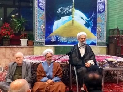 مراسم شب شهادت امام حسن عسکری (ع) در آستان مطهّر امامزاده سید محمد (ع) شهرستان مراغه