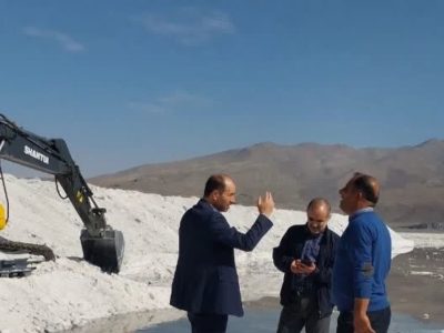 نظارت میدانی بر برداشت نمک از دریاچه ارومیه و ارزیابی الزامات زیست‌محیطی