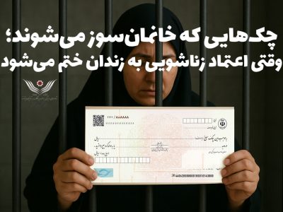 چک‌هایی که خانمان‌سوز می‌شوند؛ وقتی اعتماد زناشویی به زندان ختم می‌شود