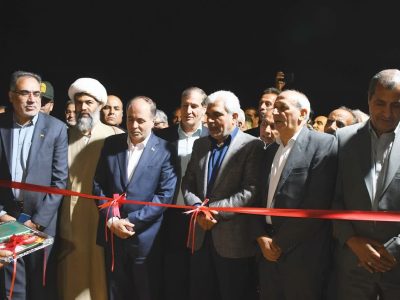 پروژه انتقال آب و آبیاری بارانی دشت یکانات مرند در سطح ۳۹۱ هکتار افتتاح شد