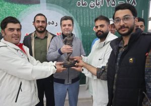 کاپ اخلاق مسابقات گلف قهرمانی کشور به تیم منطقه آزاد ارس رسید