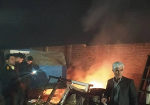 هشدار شهروندان، اقدام محیط‌زیست؛ آتش پسماندسوزی در شبستر خاموش شد