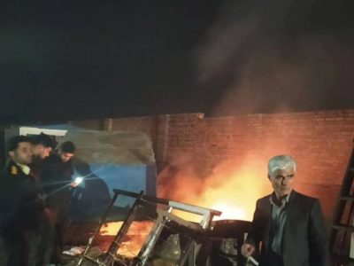 هشدار شهروندان، اقدام محیط‌زیست؛ آتش پسماندسوزی در شبستر خاموش شد