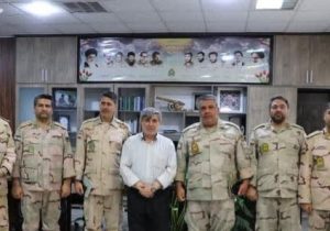 دیدار فرمانده مرزبانی آذربایجان‌شرقی با مدیرکل حفظ آثار دفاع مقدس استان