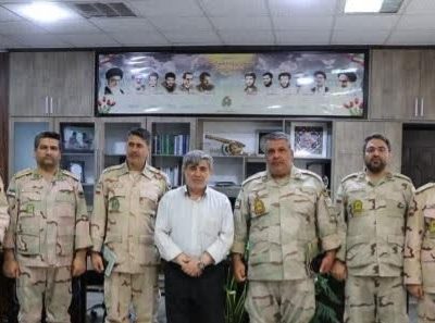دیدار فرمانده مرزبانی آذربایجان‌شرقی با مدیرکل حفظ آثار دفاع مقدس استان