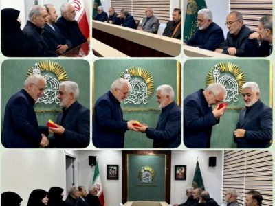 دیدار مسئولان ستاد توسعه و بازسازی عتبات عالیات و کانون رضوی  استان آذربایجان شرقی