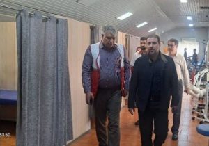 دیدار مدیرعامل هلال‌احمر آذربایجان‌شرقی از مرکز فیزیوتراپی و طب ورزشی هیات پزشکی ورزشی استان
