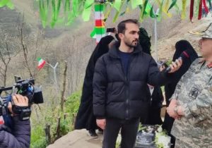 مراسم باشکوه دومین سالگرد شهدای خدمت در ورزقان برگزار شد
