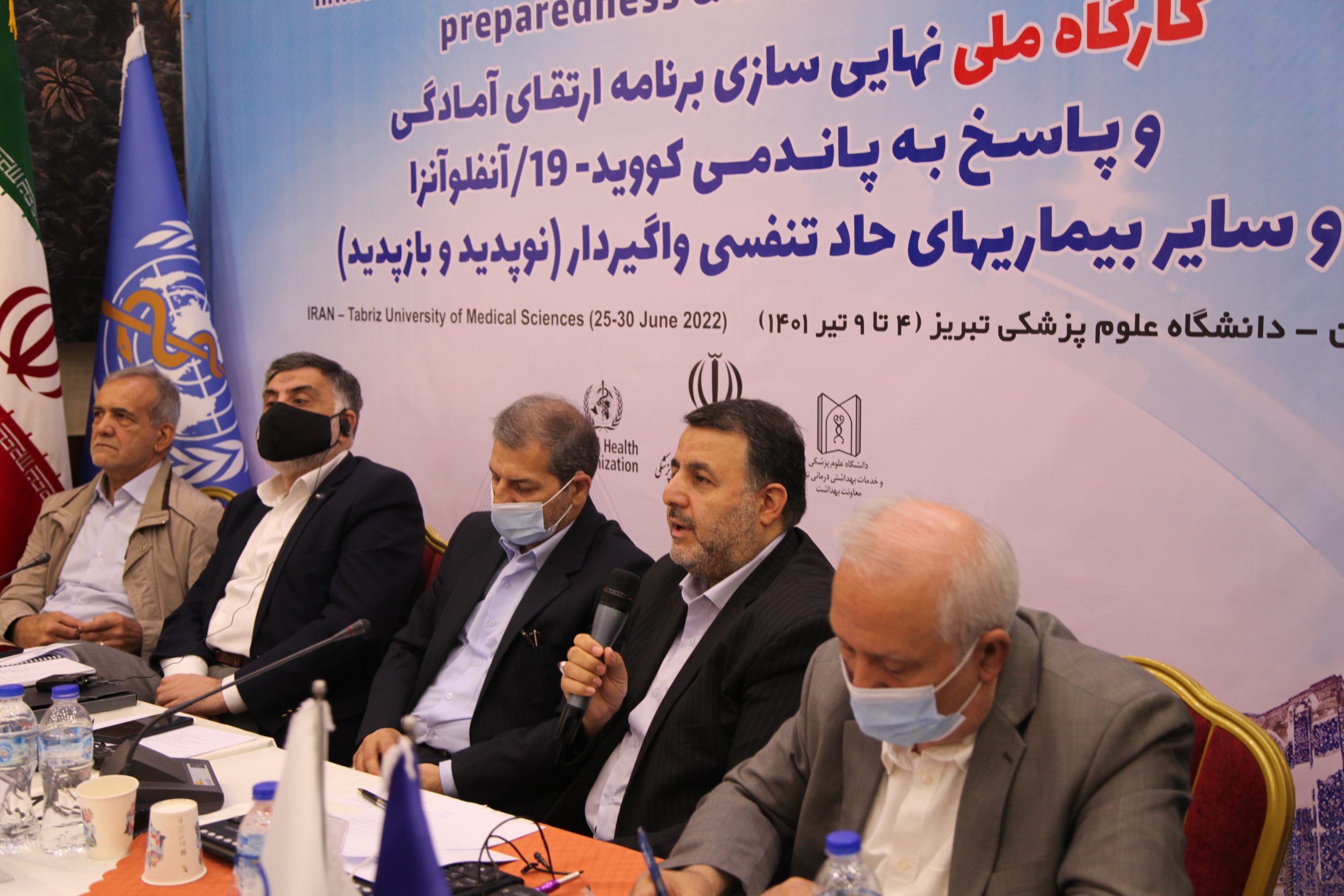 رئیس دانشگاه علوم پزشکی تبریز: ایجاد آمادگی لازم، اولین و مهمترین اقدام در کاهش تلفات اپیدمی است
