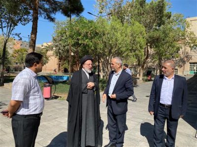 بازدید مدیرکل اوقاف و امور خیریه آذربایجان‌شرقی از پروژه‌های عمرانی امامزادگان تبریز