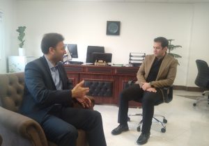 دیدار مدیرکل ثبت احوال استان با معاون نظارتی و مدیرکل خزانه داری معین استان