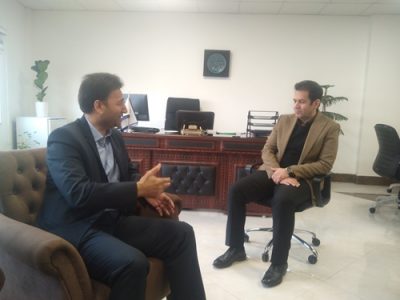 دیدار مدیرکل ثبت احوال استان با معاون نظارتی و مدیرکل خزانه داری معین استان