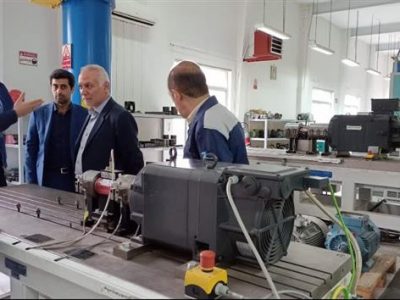 بازدید سرپرست اداره کل استاندارد از واحد موتوژن تبریز