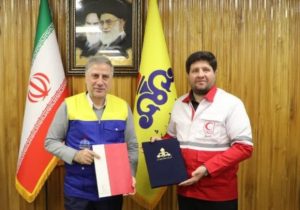 ‌‌انعقاد تفاهم نامه همکاری فی‌ما‌بین جمعیت هلال احمر و شرکت گاز استان آذربایجان شرقی