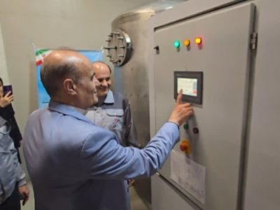افتتاح پروژه تصفیه و بازچرخانی پساب صنعتی با فناوری ZLD در گروه صنعتی نگارحک