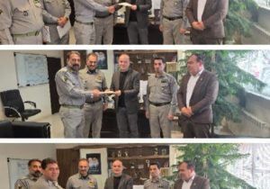 تجلیل سرپرست حفاظت محیط زیست آذربایجان شرقی از محیط بانان نمونه بهمن ماه
