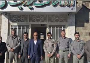 بازدید سرپرست حفاظت محیط زیست آذربایجان شرقی از سد زرآباد و دیدار با همکاران محیط زیست ورزقان