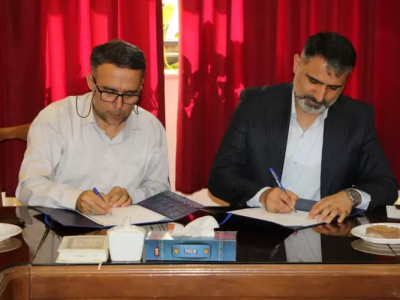 با حضور مسئولین:تفاهم نامه همکاری های دانشگاه آزاد اسلامی آذربایجان شرقی با موسسه سینمایی سفیر آسمان هنر