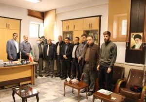 دیدارمدیرکل بنیاد مسکن انقلاب اسلامی استان با فرماندهی پایگاه مقاومت بسیج کارمندان حوزه یک شهید آیت الله مدنی(ره)تبریز