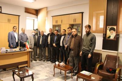 دیدارمدیرکل بنیاد مسکن انقلاب اسلامی استان با فرماندهی پایگاه مقاومت بسیج کارمندان حوزه یک شهید آیت الله مدنی(ره)تبریز