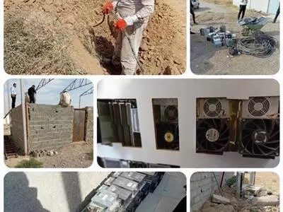 کشف و جمع‌آوری ۱۳ دستگاه ماینر غیرمجاز در صوفیان