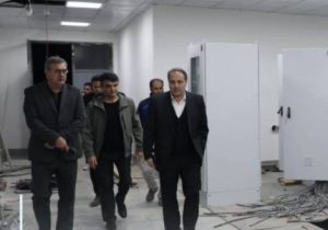بازدید مدیرعامل آب منطقه‌ای آذربایجان شرقی از پست ۱۳۲ کیلوولت جلفا