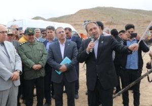 بازدید استاندار آذربایجان شرقی از طرح شبکه پایاب سد خداآفرین