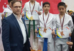 امیرحسین علیجانی مدال طلای قهرمانی کاراته کشور را کسب کرد