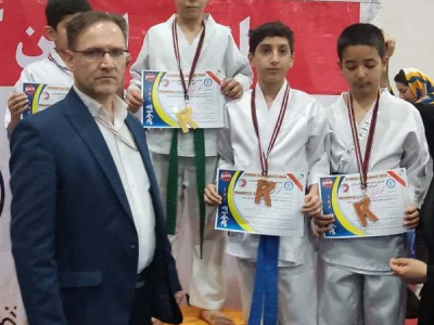 امیرحسین علیجانی مدال طلای قهرمانی کاراته کشور را کسب کرد