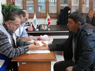 برگزاری اردوی جهادی بیمه سلامت در شهرستان هریس