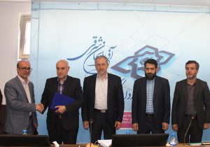 برگزاری مراسم تکریم و معارفه سرپرست اداره حراست اداره کل بیمه سلامت استان