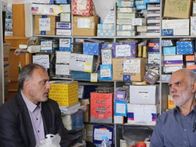 دیدار صمیمی مدیرکل بنیاد آذربایجان شرقی با جانباز «حبیب آذرنیا»