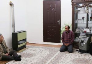 سرپرست بنیاد آذربایجان شرقی پای درد و دل دو مادر شهید در تبریز