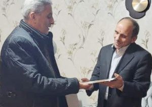 تکریم ۴ عضو جامعۀ ایثارگری تبریز توسط سرپرست بنیاد آذربایجان شرقی