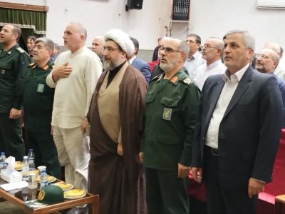 گرامیداشت سالروز ورود آزادگان به میهن اسلامی در سپاه عاشورا با حضور سلمانی