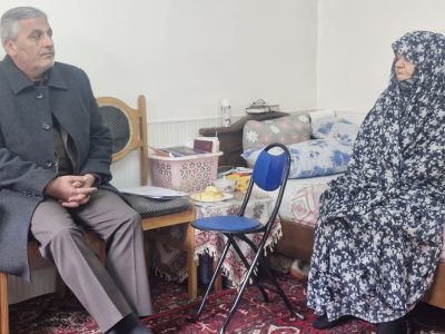 ​​​​​​​دیدار سرپرست بنیاد شهید آذربایجان‌شرقی با ۵ خانواده شهید در تبریز