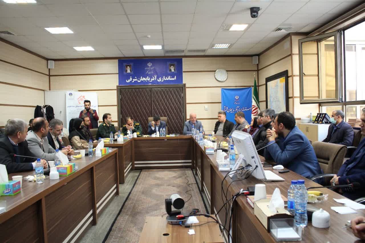 با حضور ویدئوکنفرانسی رئیس جمهور برگزار شد:جشن واگذاری ۱۰۲۹ واحد مسکن به مددجویان کمیته امداد آذربایجان شرقی