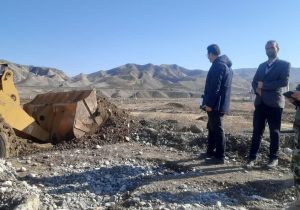 رفع تصرف ۵۰ هکتار از اراضی ملی در شهرستان خدا آفرین