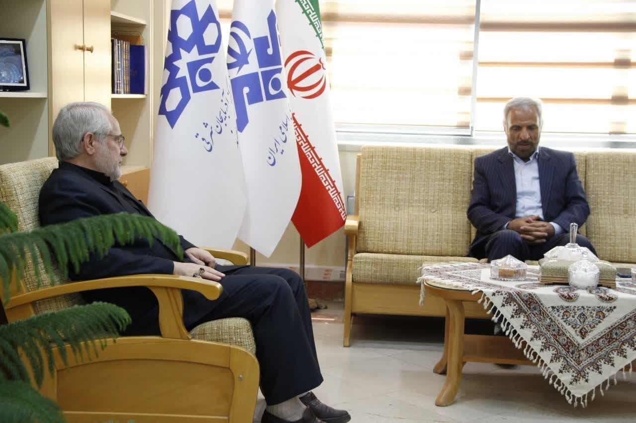 ‎‎رئیس دانشگاه جامع علمی و کاربردی استان و مدیرکل صدا و سیمای استان آذربایجان شرقی