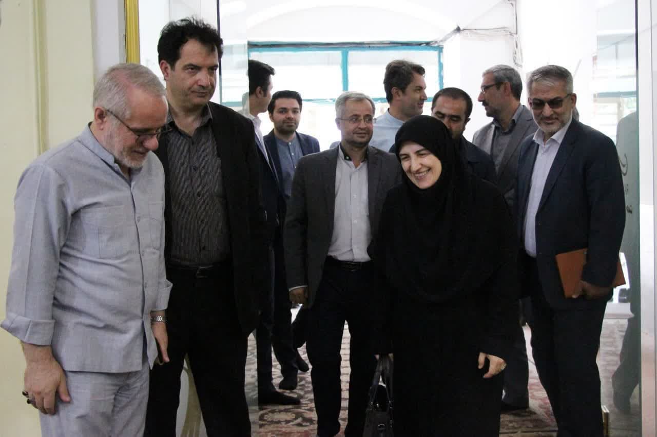 بازدید مدیرکل صدا و سیمای استان آذربایجان شرقی از انجمن خیریه فرزندان رحمت